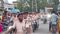 मोहर्रम को लेकर बिक्रम में पुलिस का फ्लैग मार्च, असामाजिक तत्वों को दी सख्त चेतावनी