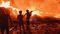 Scrap Warehouse Turns Inferno in Muzaffarpur Massive Fire Rages for Hours