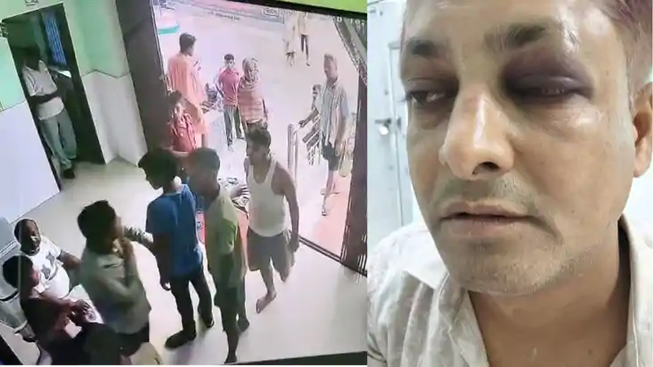 सामुदायिक स्वास्थ्य केंद्र में डॉक्टरों-कर्मियों पर हमला, मर