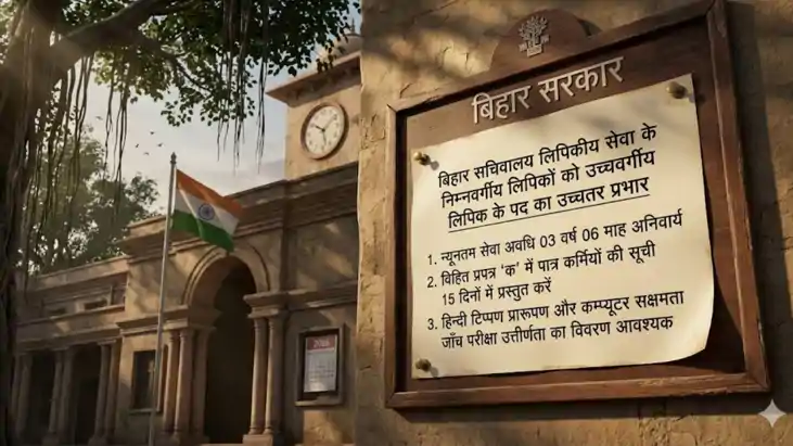 बिहार सचिवालय सेवा में पदोन्नति की बहार: LDC बनेंगे उच्चवर्ग