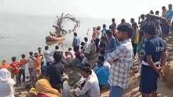 Patna Maner Major accident at Chhath Ghat young man drowns