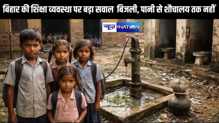 Bihar Education पर बड़ा सवाल कई स्कूलों में बिजली, पानी और श