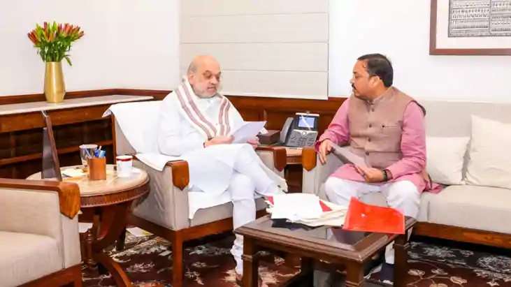 Bihar News : वाल्मीकिनगर सांसद सुनील कुमार ने अमित शाह से की