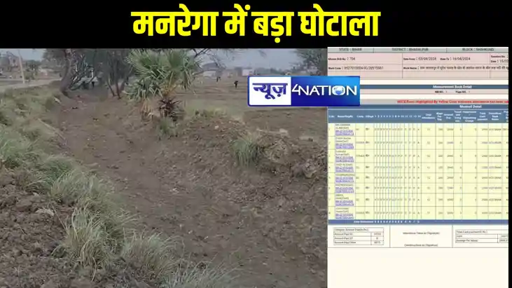 मनरेगा में बड़ा घोटाला,खैरा पंचायत में चल रहे कार्यों में जम मनरेगा में बड़ा घोटाला,खैरा पंचायत में चल रहे कार्यों में जम