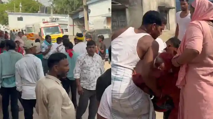 छेड़खानी के पुराने विवाद में दो पक्षों में खूनी संघर्ष : चाक
