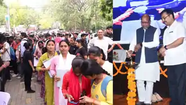 3 दिवसीय स्वास्थ्य रोजगार मेला शुरू, मेदान्ता, अपोलो सहित कई अंतरराष्ट्रीय संस्थाओं में नौकरी का मिलेगा मौका