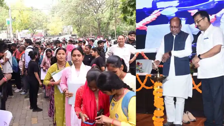 3 दिवसीय स्वास्थ्य रोजगार मेला शुरू, मेदान्ता, अपोलो सहित कई