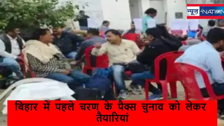बिहार के बक्सर और मुजफ्फरपुर में पैक्स चुनाव को लेकर पहले फे