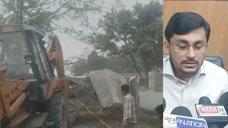 new government is formed bulldozers attack 