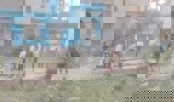 जमीन विवाद में दो पक्षों के बीच जम कर झड़प, पुलिस की कई गाड़ियां पहुंची मौके पर दो लोगों को किया गया डिटेन