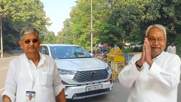  Lalan Singh Meets Nitish Kumar 