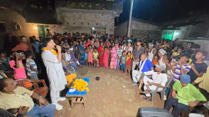 पंचायतों में ग्रामीणों के बीच पहुंचे डा. अनुज सिंह, समाज के 