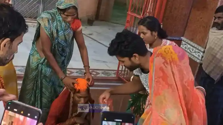 Love Turns Into Marriage as Villagers Tie Couple in Munger