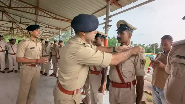 नवादा में 147 सहायक अवर निरीक्षक बने पुलिस अवर निरीक्षक, एसप
