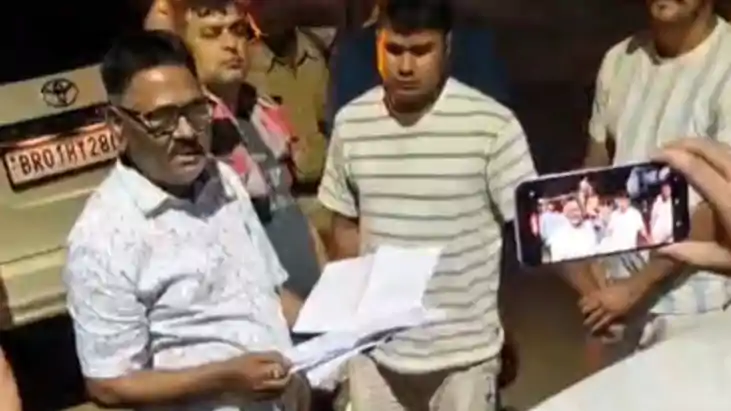 Nalanda Sub Inspector caught red handed 