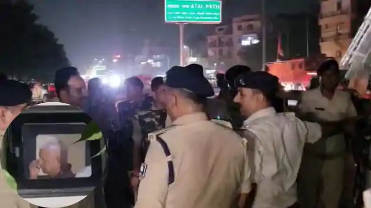 अटल पथ पर भारी बवाल 