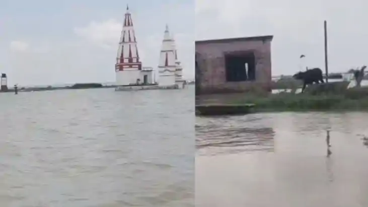 मुंगेर में खतरे के निशान के करीब पहुंची गंगा, निचले इलाकों म