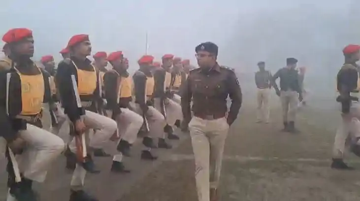  एसपी ने परखी प्रशिक्षु सिपाहियों की ताकत: परेड और फिजिकल फि