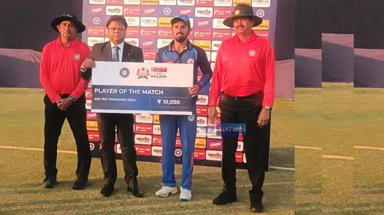 Vijay Hazare Trophy Plate 