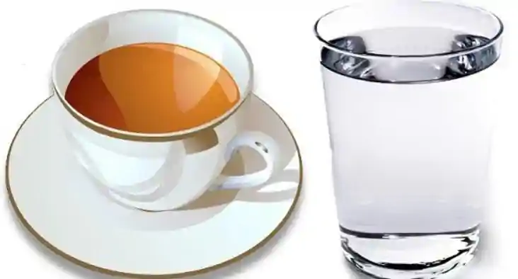 Water before tea