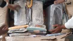 Liquor game hidden in a shirt parcel consignment of foreign liquor found in tempo