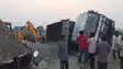 Road Collapse Flips Truck Two Young Sisters Buried