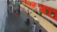 Sasaram Angel Cop Saves Man Slipping from Moving Train