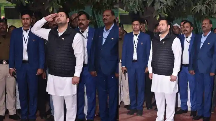 Tejashwi Attacks NDA on Constitution Urges Citizens to Defen