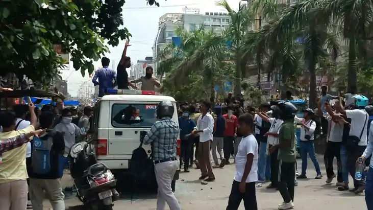 बंद के दौरान उपद्रव पर पुलिस का बड़ा एक्शन: गांधी मैदान और क