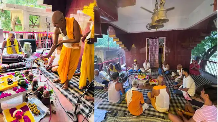 -harpura devi mandir 24 hours akhand hari kirtan concludes