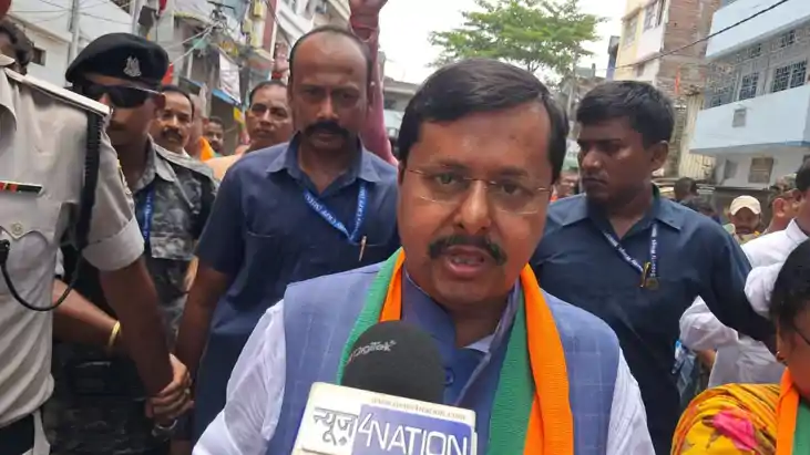 Nitin Nabin in Bankipur bypoll 