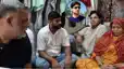 Pappu Yadav meets Bharat Tiwari family in Bilauti Bhojpur