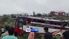 Bus Accident on Agra Lucknow Expressway