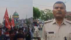 मोहर्रम पर निकला ताजिया जुलूस: चप्पे-चप्पे पर पुलिस तैनात, डीएम और एसपी खुद संभाल रहे हैं कमान
