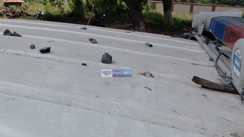 Uproar during Tazia procession police vehicle pelted with stones 