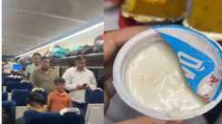  Curd with worms served on PatnaTatanagar Vande Bharat Express