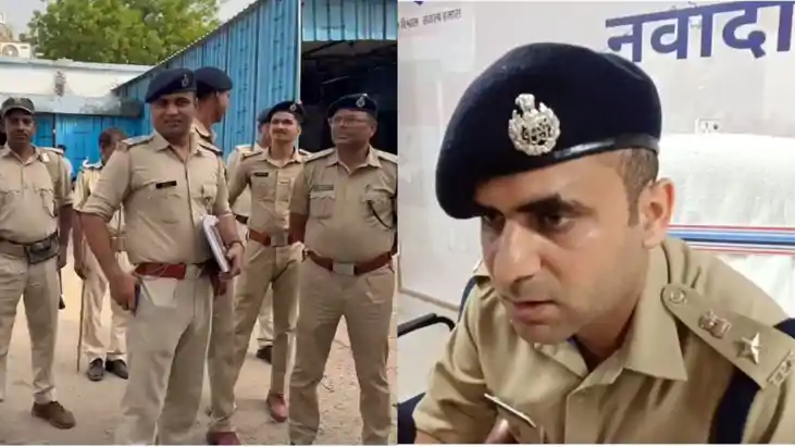 नवादा पुलिस को बड़ी कामयाबी : महज 24 घंटे के अंदर दोहरे हत्य