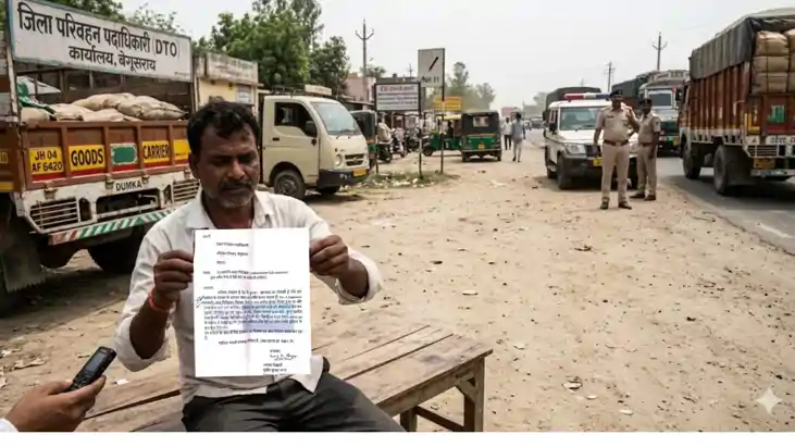 begusarai dto esi extortion complaint with proof