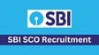 SBI SCO Recruitment