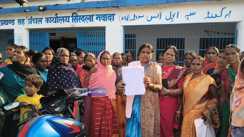 Jeevika didi protest in Nawada