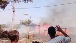 Fire Destroys Over 18 Houses in West Champaran