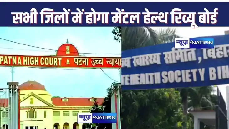HIGH COURT NEWS  : बिहार के सभी जिलों में मेंटल हेल्थ रिव्यू