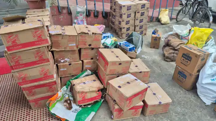Bihar News:चुनावी मौसम में शराब का खेल बेनक़ाब , मुजफ्फरपुर 