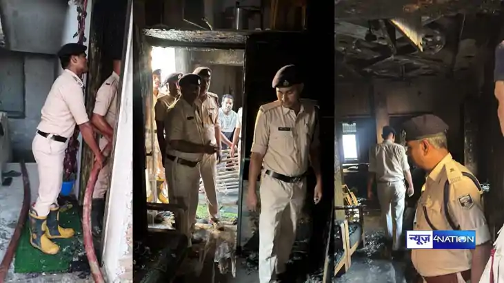 Major Fire in Muzaffarpur 