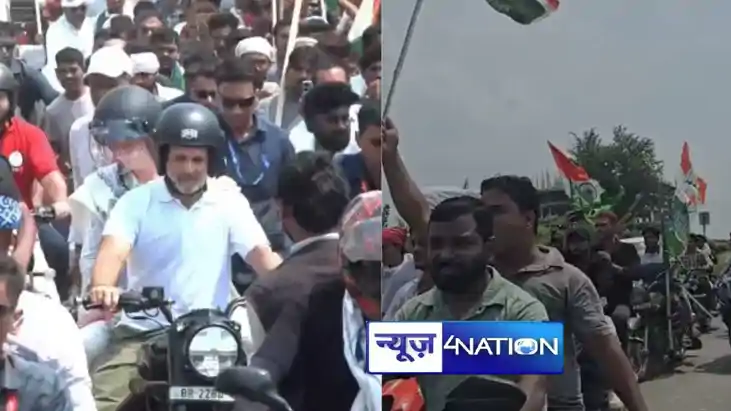 Rahul Priyanka s political bullet ride Rahul Priyanka s political bullet ride