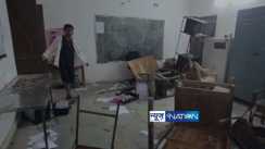 minor girl set herself on fire in the school in patna