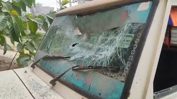 Arrah Trader Gets 10L Extortion Threat Truck Vandalized