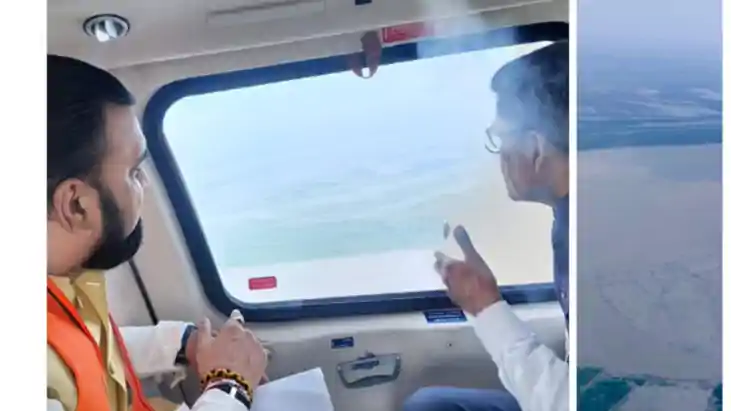 CM Samrat Surveys Gandak Barrage as Nepal Flood Threat Rises