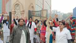 Nurses protest at PMCH