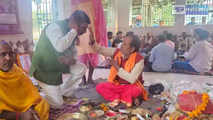 BIHAR NEWS  - पांच दिवसीय महायज्ञ की पूर्णाहुति में शामिल हु